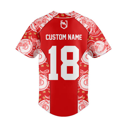 DOL Personalized Custom Baseball Jersey 4