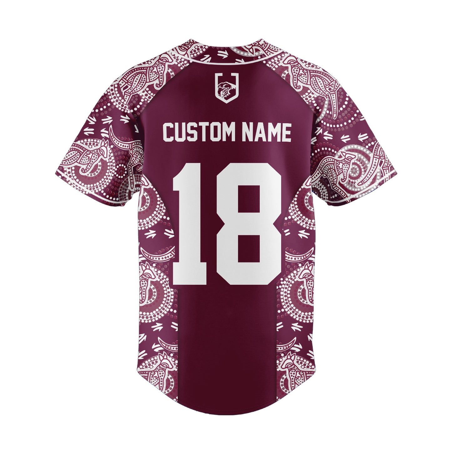 MAN Personalized Custom Baseball Jersey 4