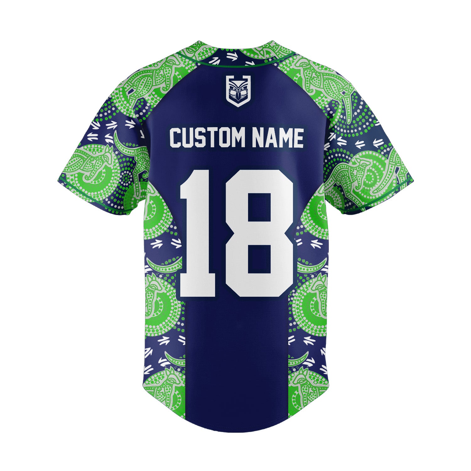 NZL Personalized Custom Baseball Jersey 4