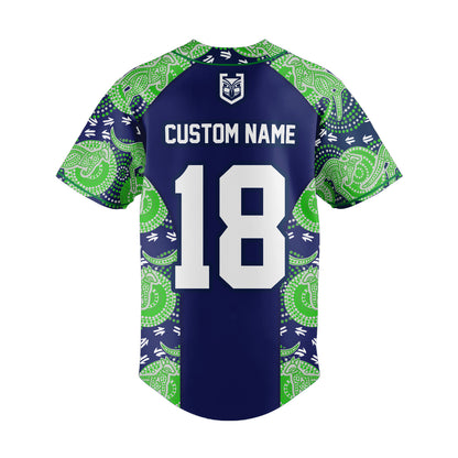 NZL Personalized Custom Baseball Jersey 4