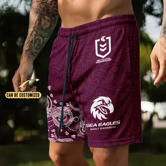 MAN Personalized Custom Short Pants 14