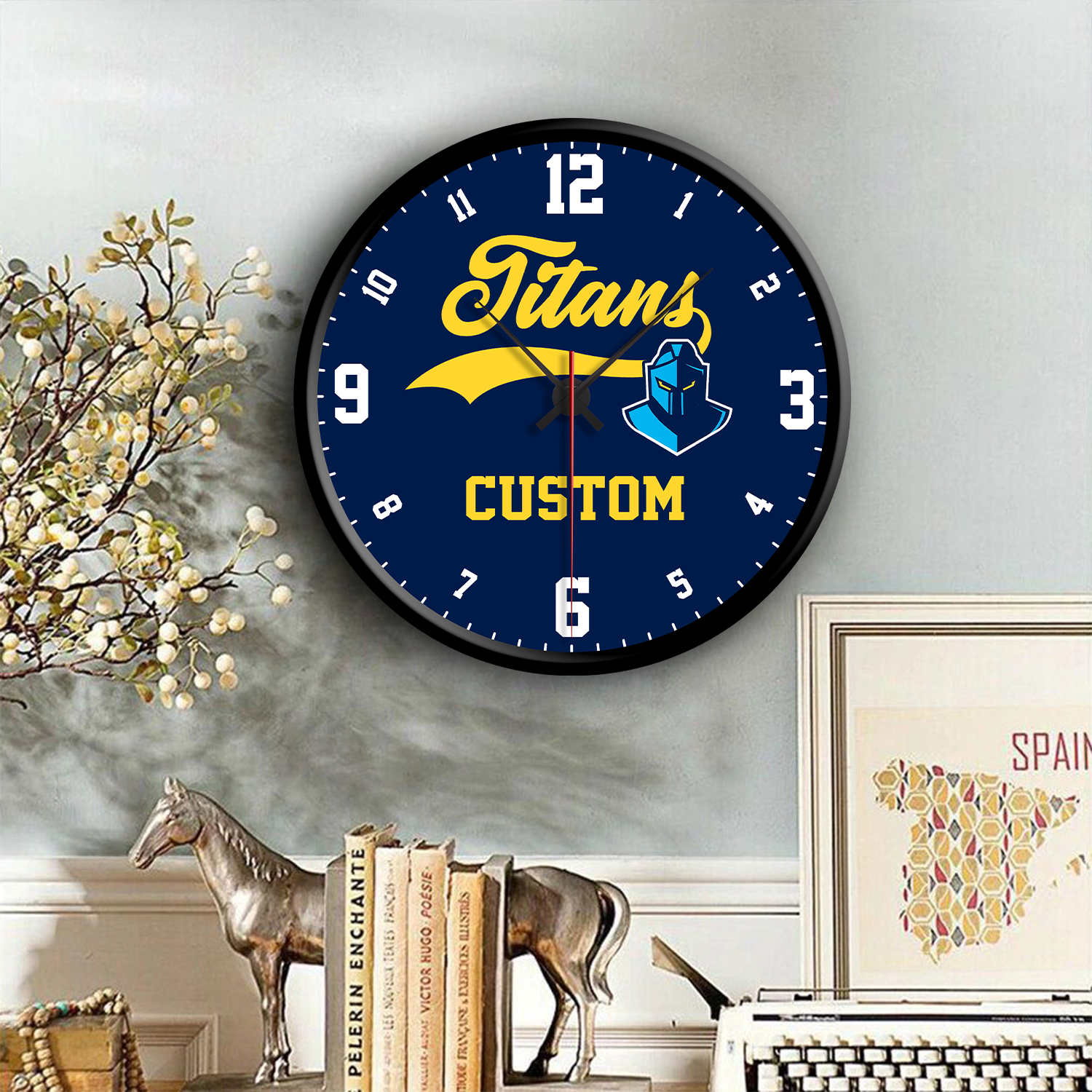 GLD Personalized Custom Wall Clock
