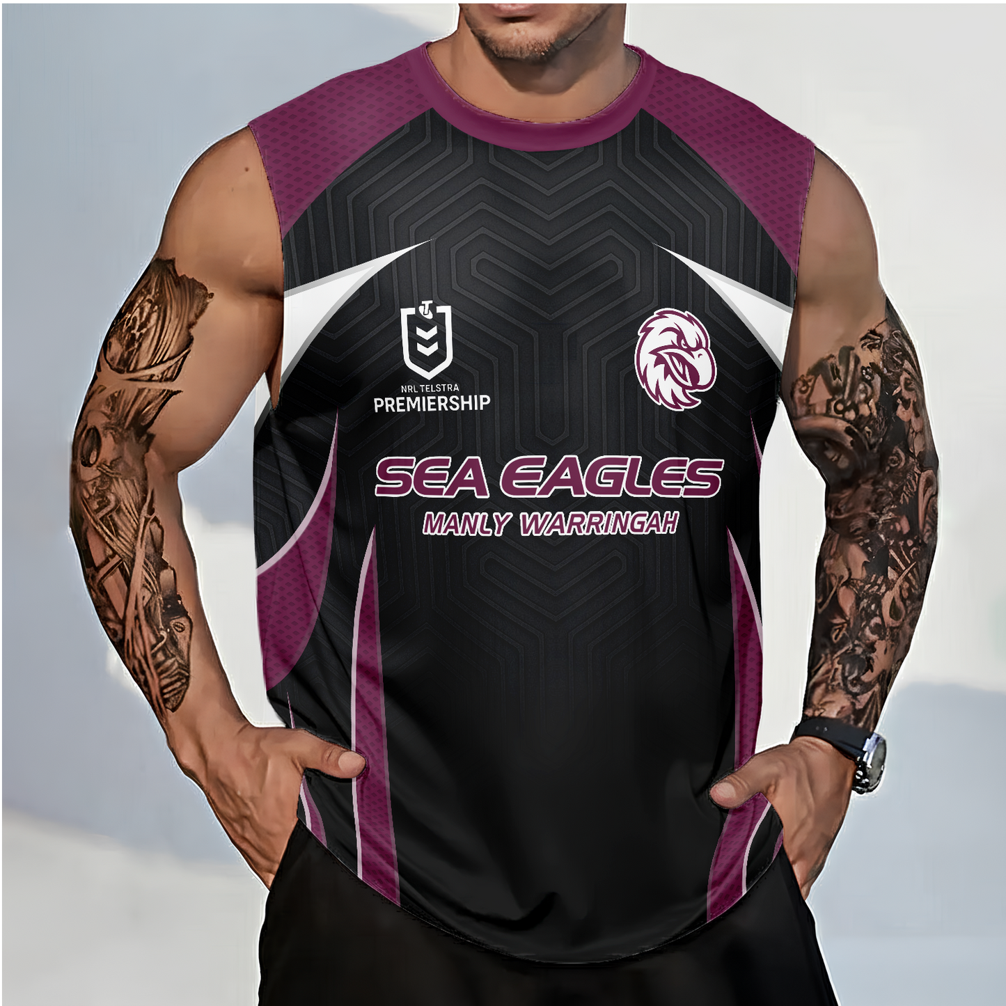 MAN Personalized Custom Tank Top 8
