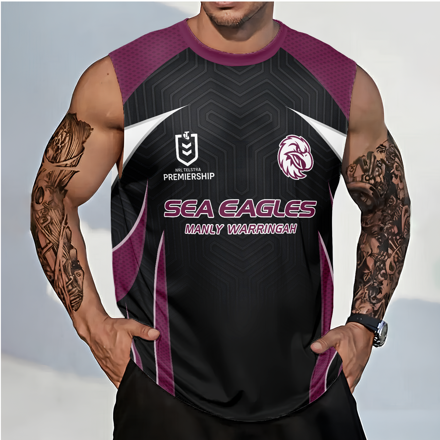 MAN Personalized Custom Tank Top 8