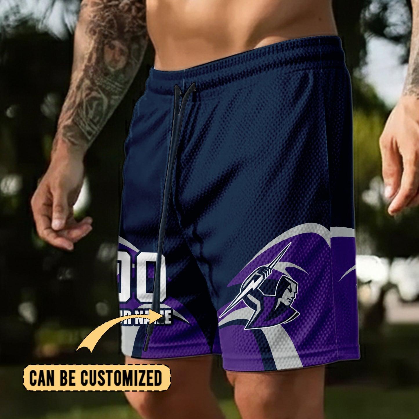 MEL Personalized Custom Short Pants 15