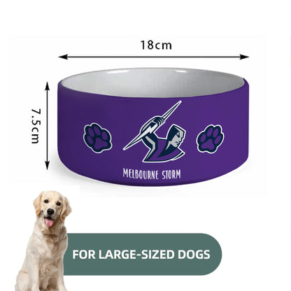 MEL Personalized Custom Ceramic Pet Bowl 1