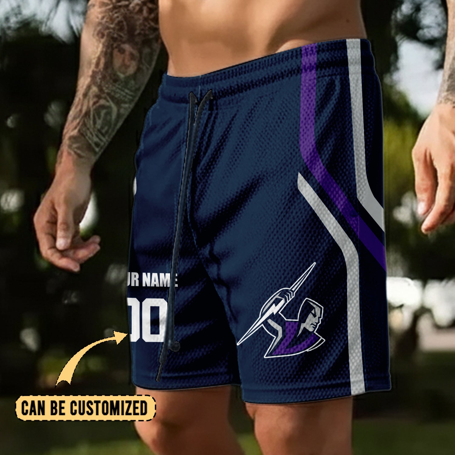 MEL Personalized Custom Short Pants 16