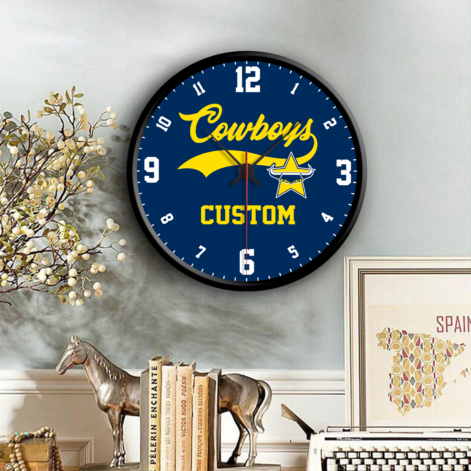 NQL Personalized Custom Wall Clock