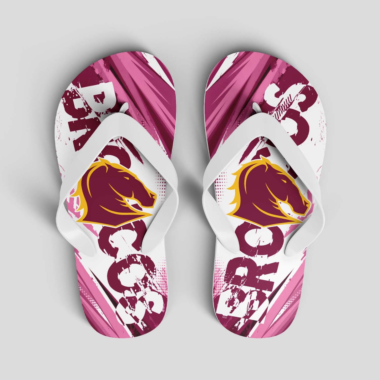 BRI Personalized Custom Flip Flops 9