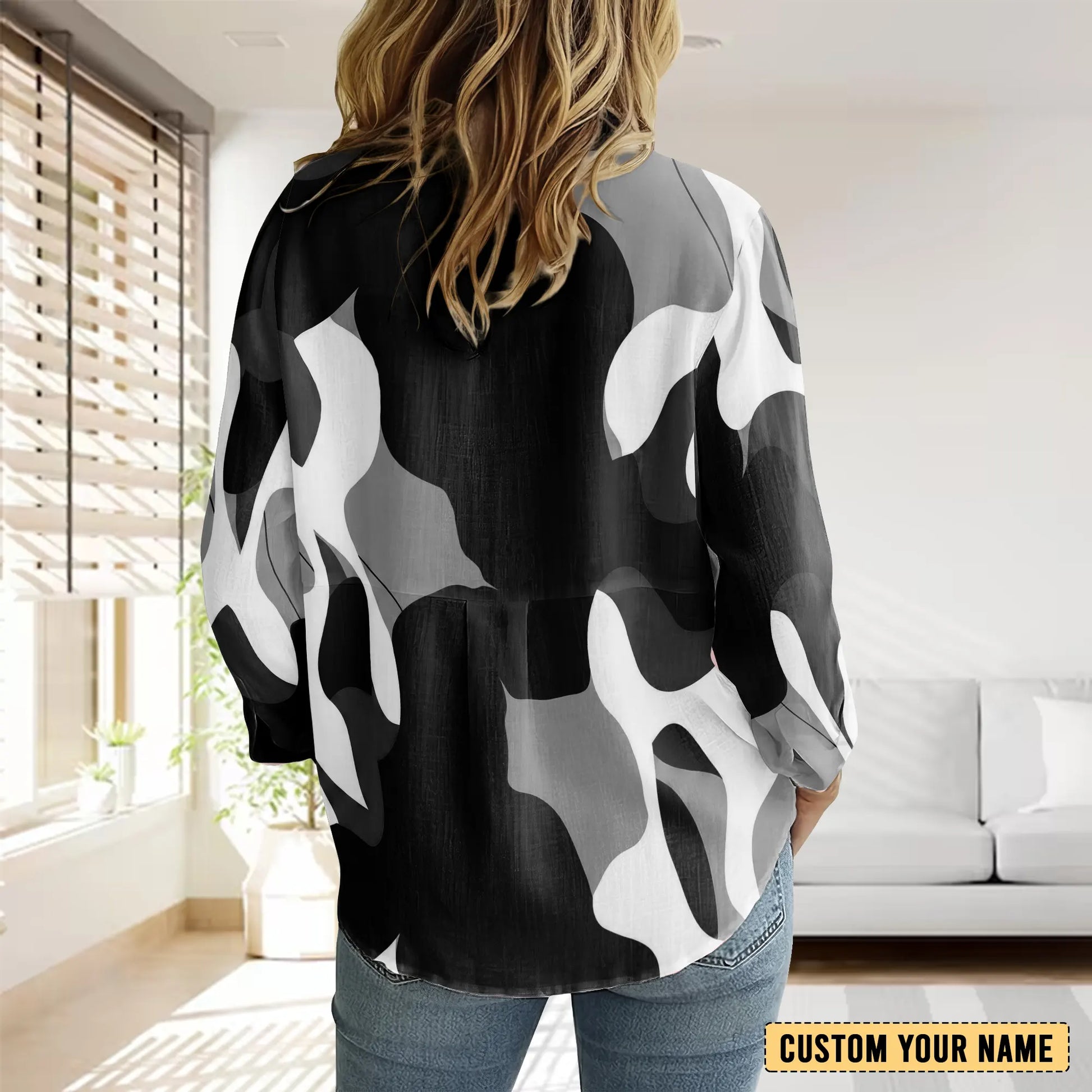 PEN Personalized Custom Women's Casual Shirt 4