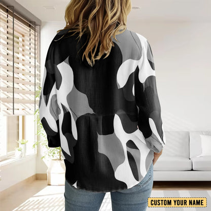 PEN Personalized Custom Women's Casual Shirt 4