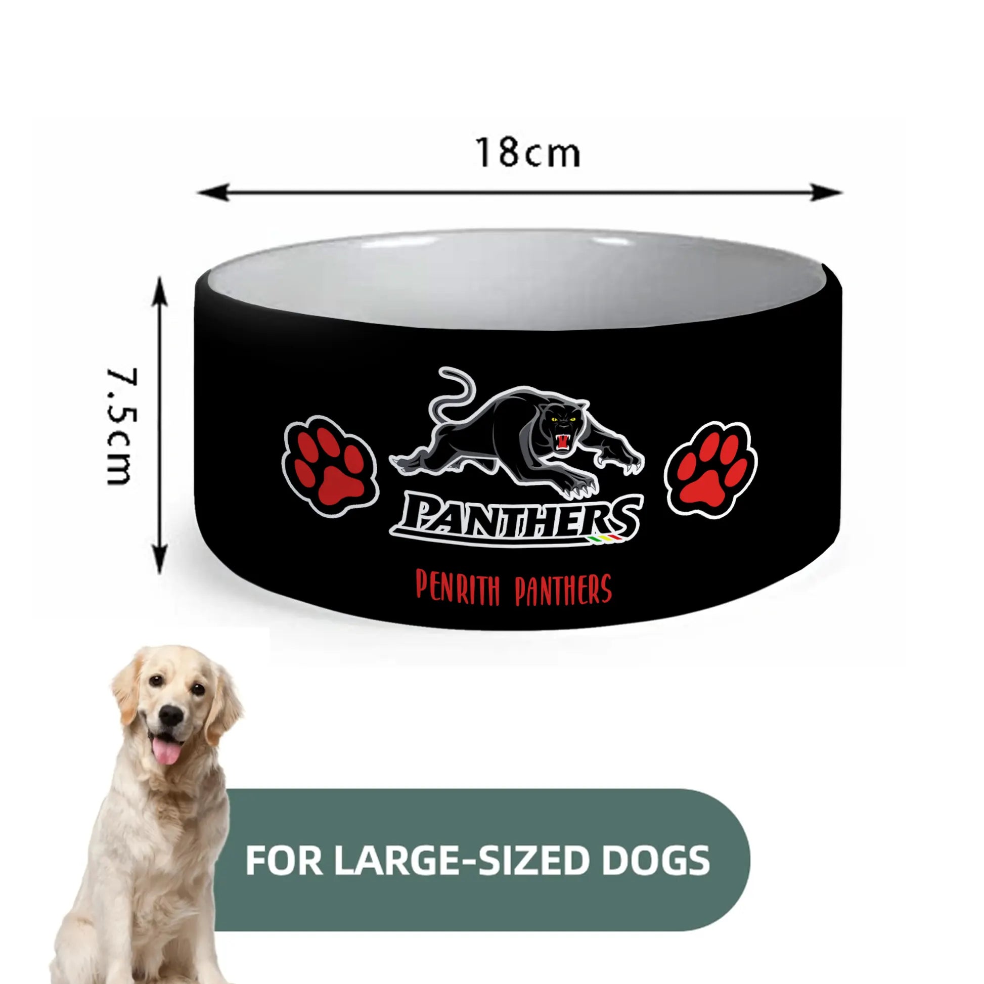 PEN Personalized Custom Ceramic Pet Bowl 1