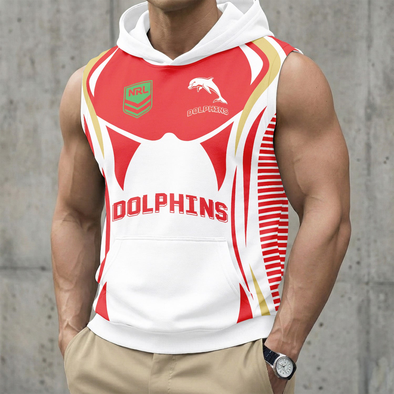 DOL Personalized Custom Hooded Tank Top