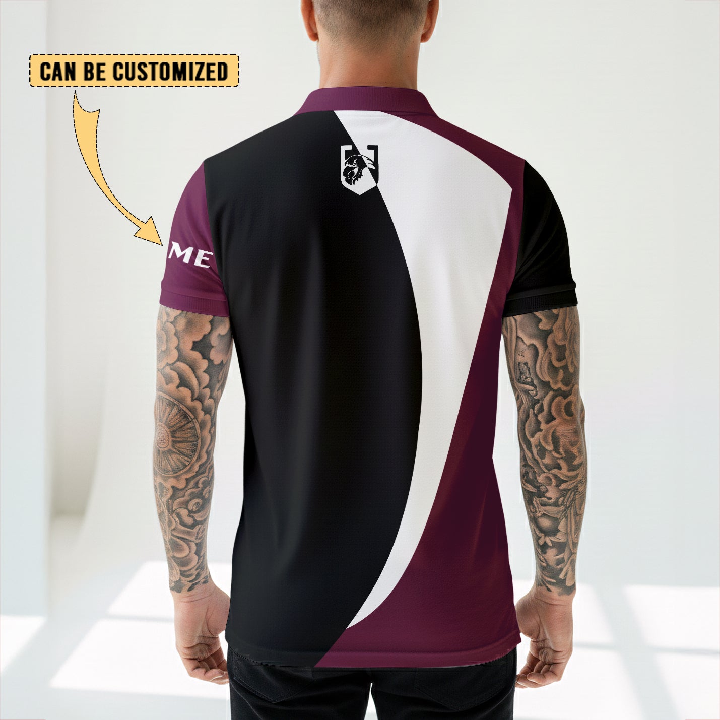 MAN Personalized Custom Polo Shirt 10