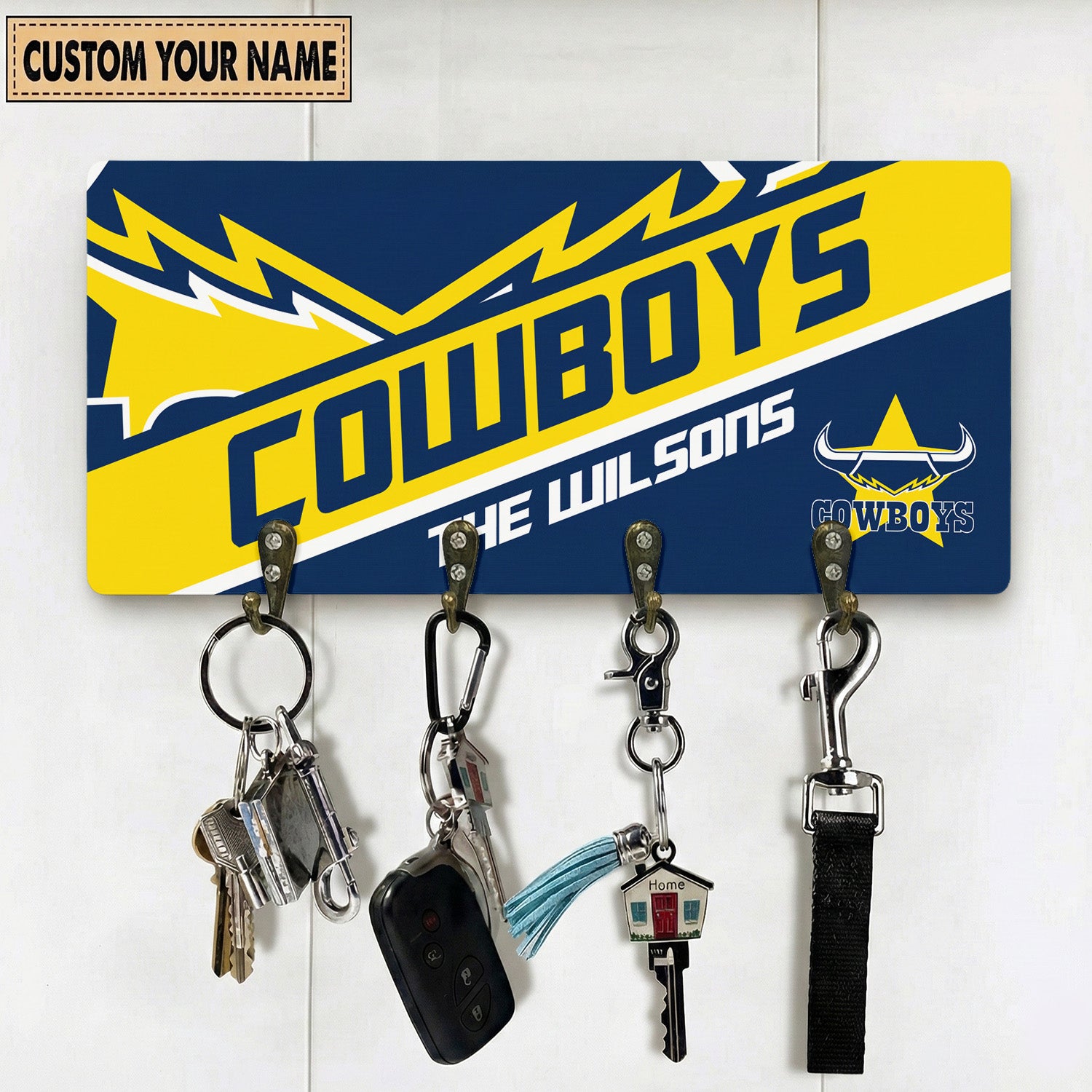 NQL Personalized Custom Key Holder