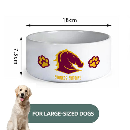 BRI Personalized Custom Ceramic Pet Bowl 2