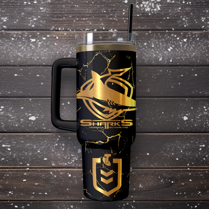 CRO Personalized Custom 40oz 30oz Stainless Steel Tumbler With Handle 4