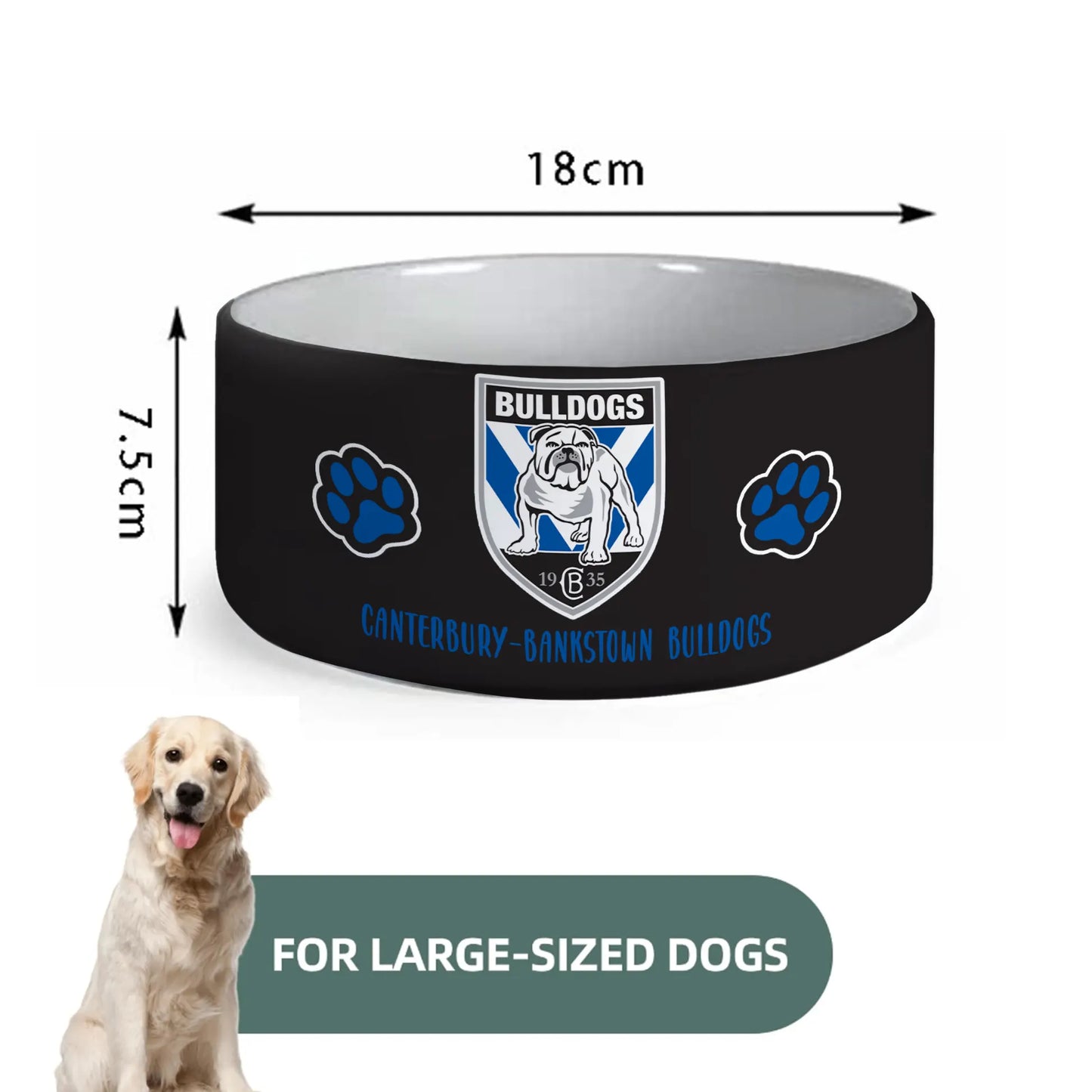 CBY Personalized Custom Ceramic Pet Bowl 2