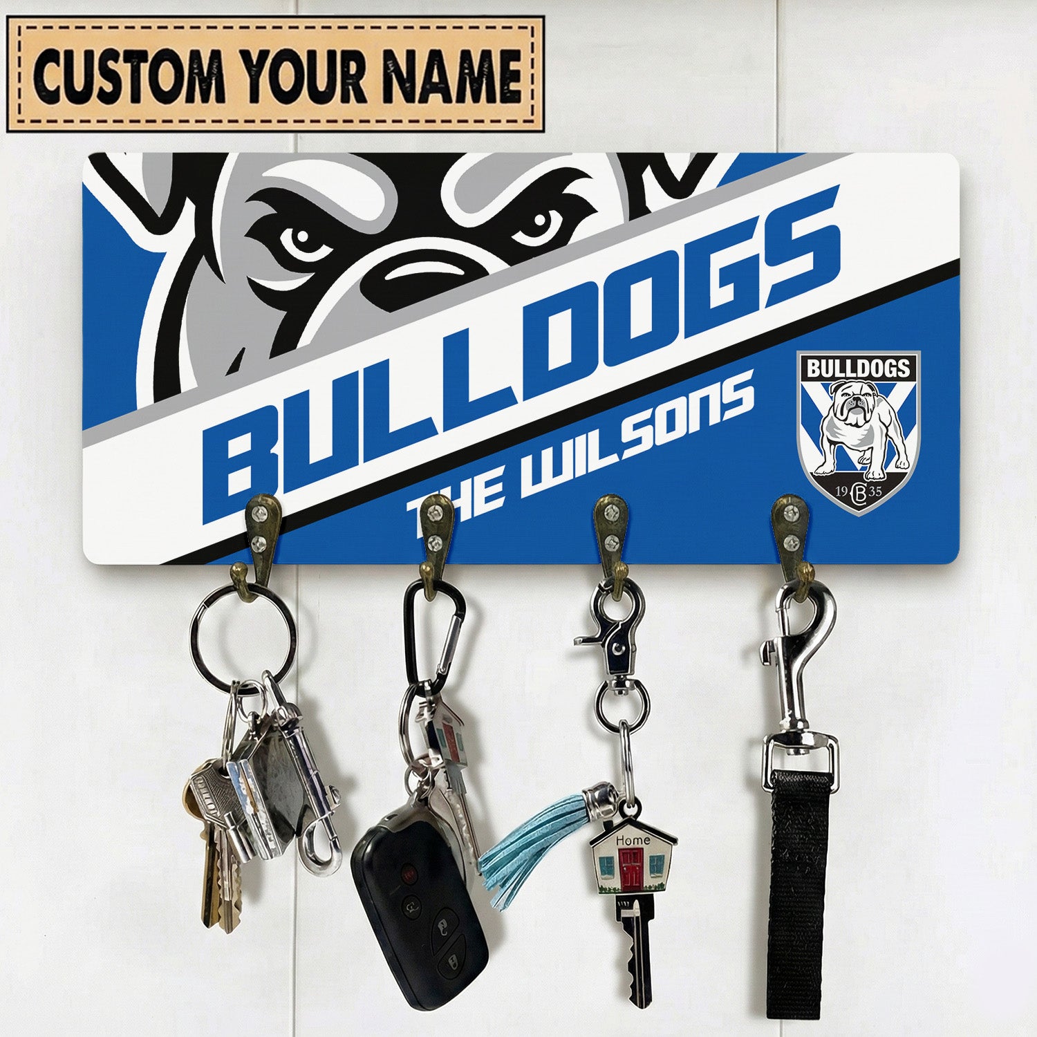 CBY Personalized Custom Key Holder