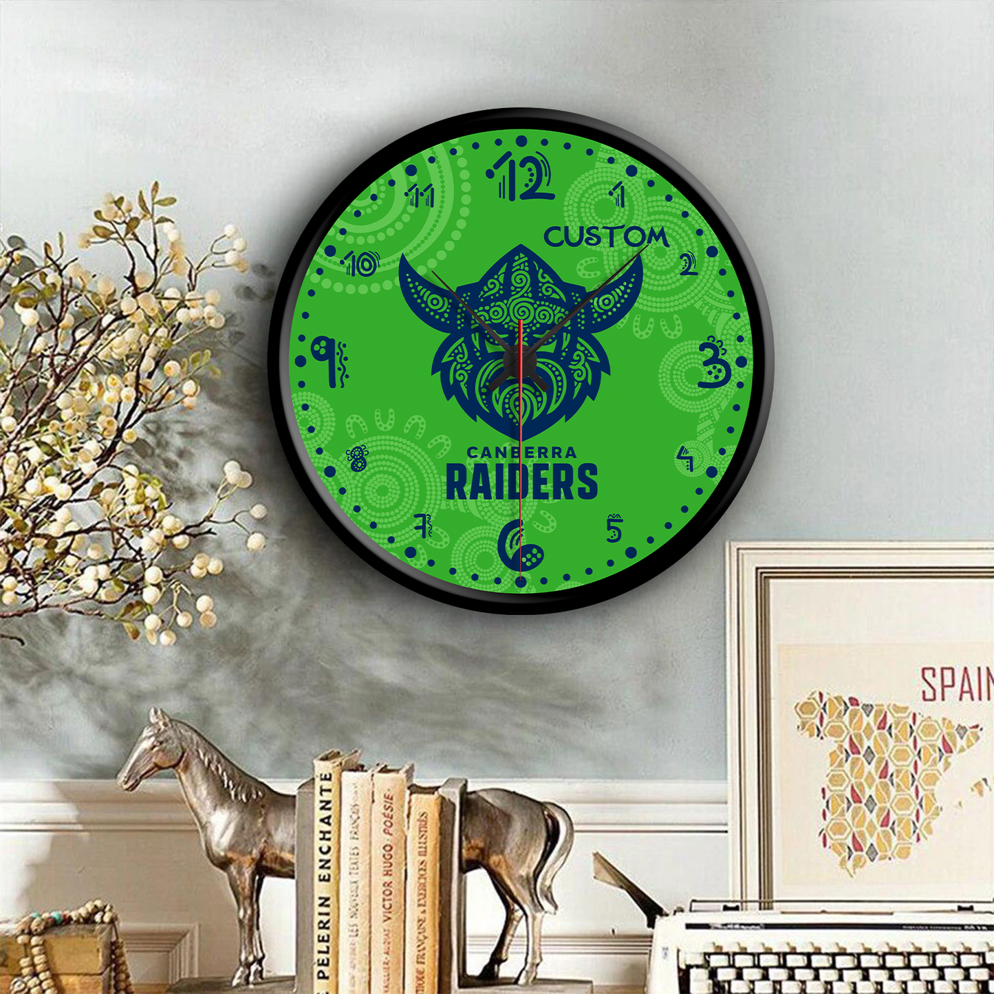 CAN Personalized Custom Wall Clock 2