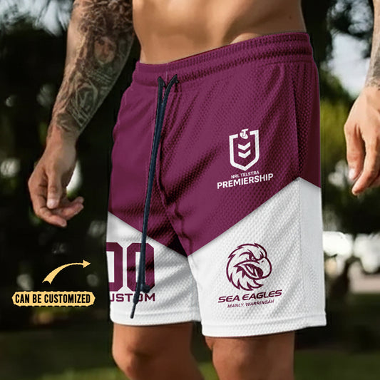 MAN Personalized Custom Short Pants 17