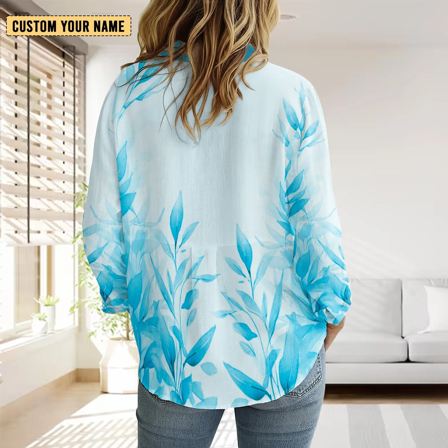 CRO Personalized Custom Women's Casual Shirt 5