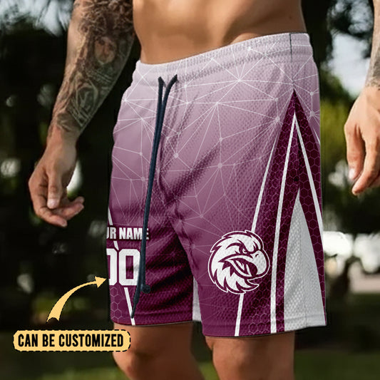 MAN Personalized Custom Short Pants 18