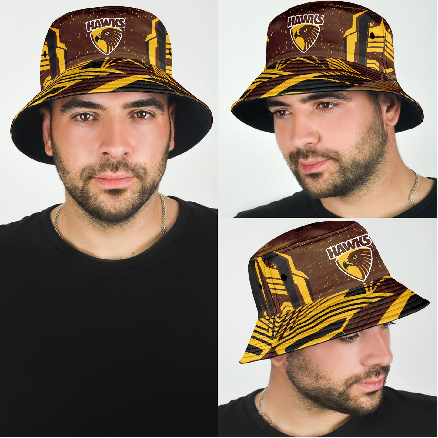 HAW Sports Personalized Custom Bucket Hat 3