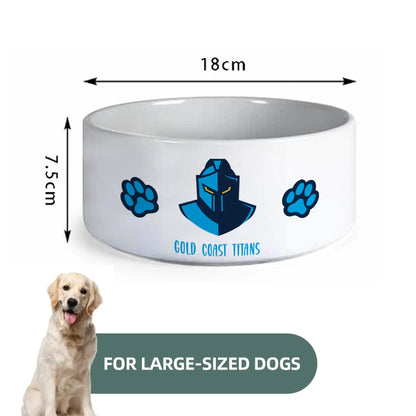 GLD Personalized Custom Ceramic Pet Bowl 2