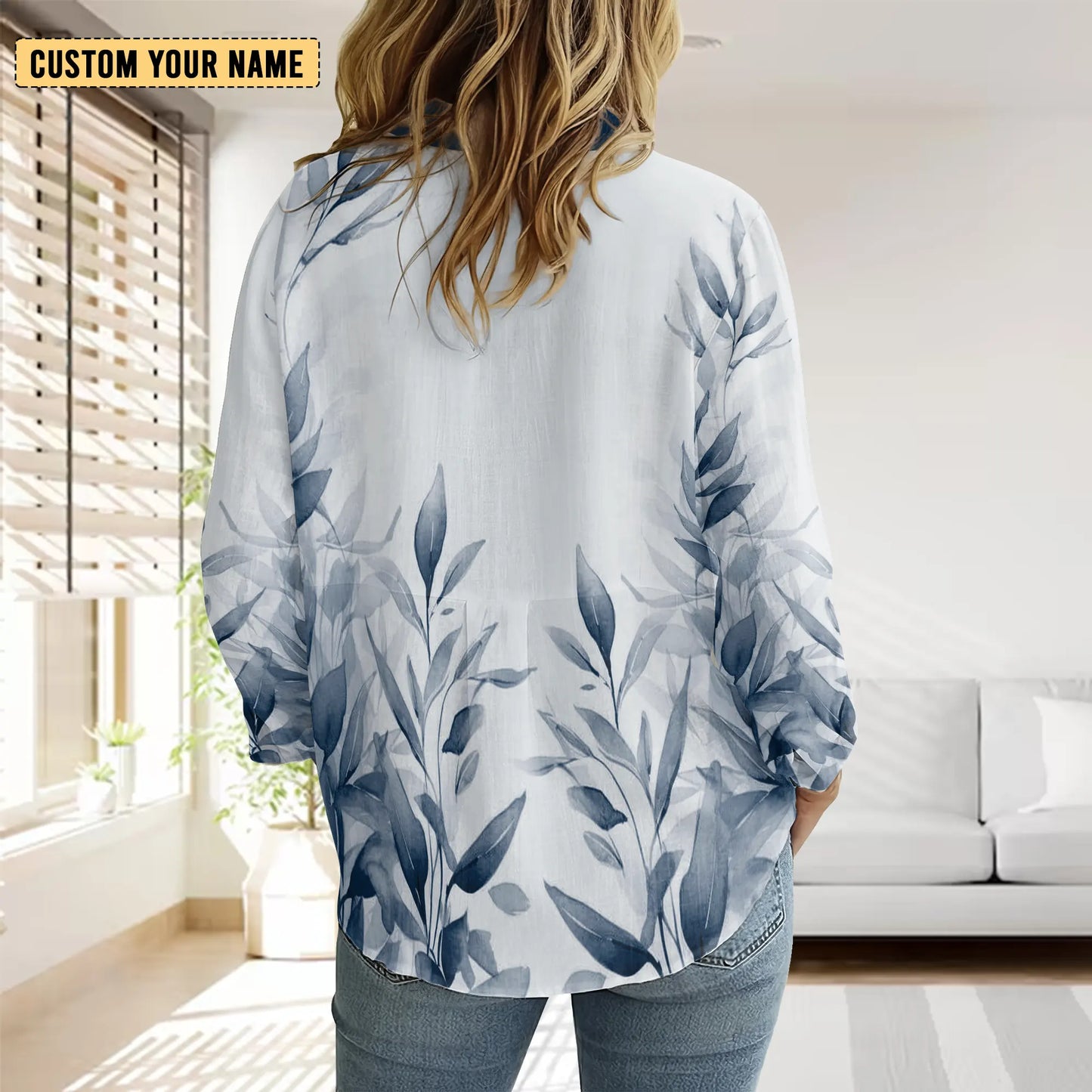 GLD Personalized Custom Women's Casual Shirt 5