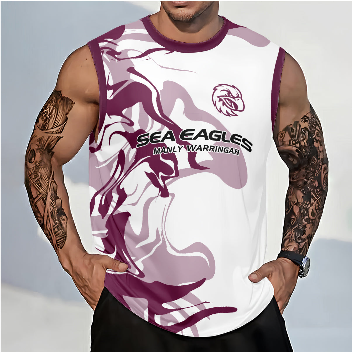 MAN Personalized Custom Tank Top 29