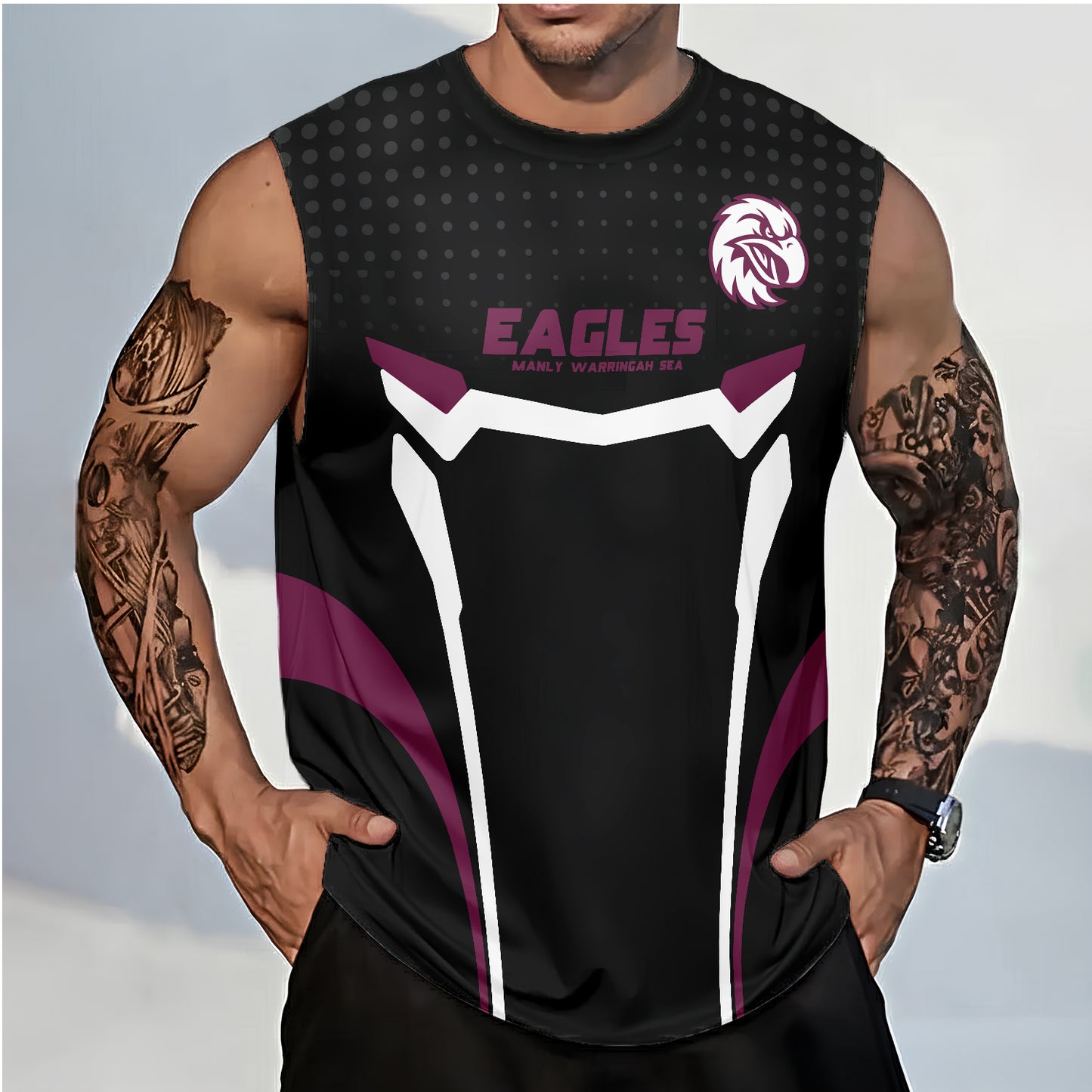 MAN Personalized Custom Tank Top 30