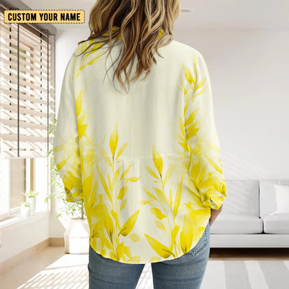 NQL Personalized Custom Women's Casual Shirt 5