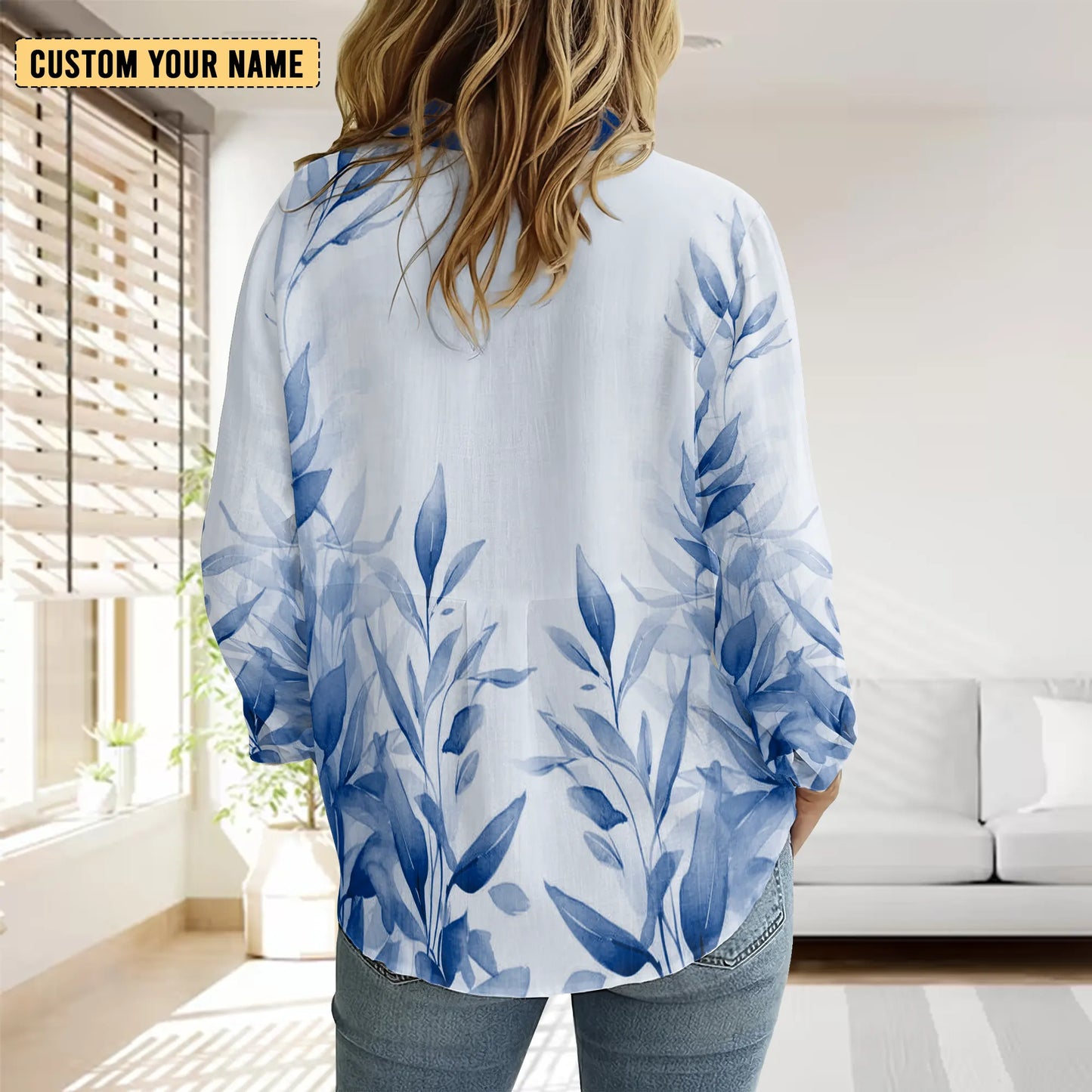 PAR Personalized Custom Women's Casual Shirt 5