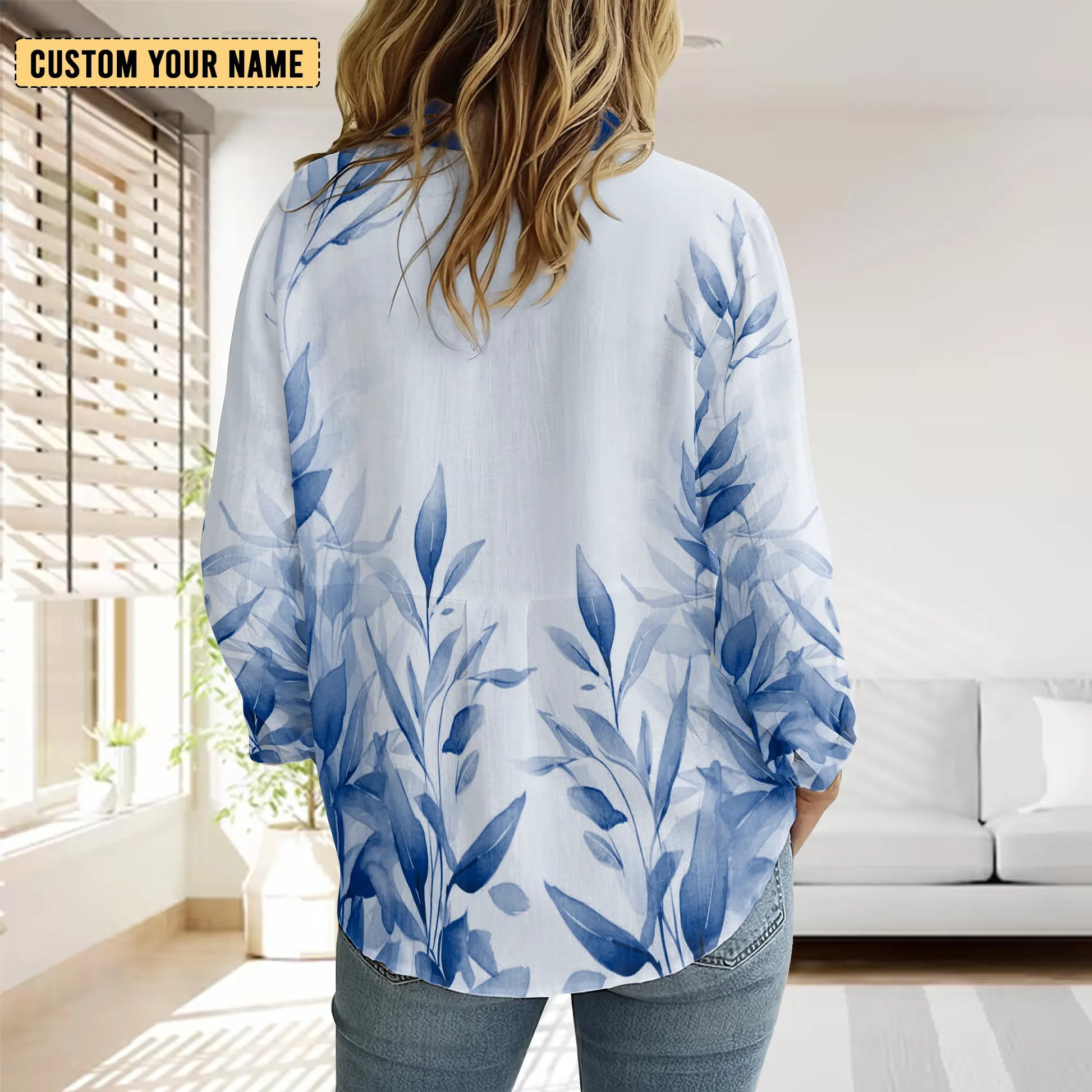 PAR Personalized Custom Women's Casual Shirt 5