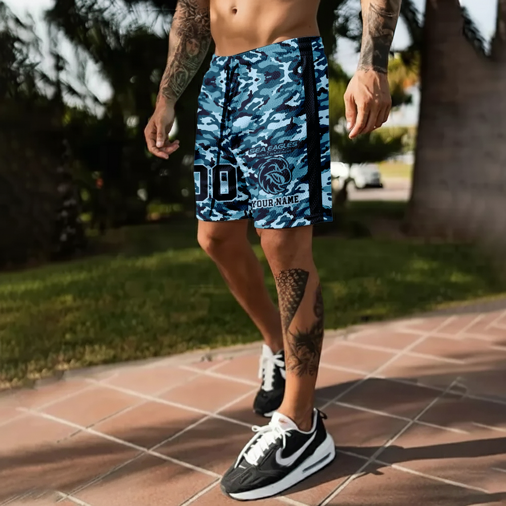 MAN Personalized Custom Short Pants 12