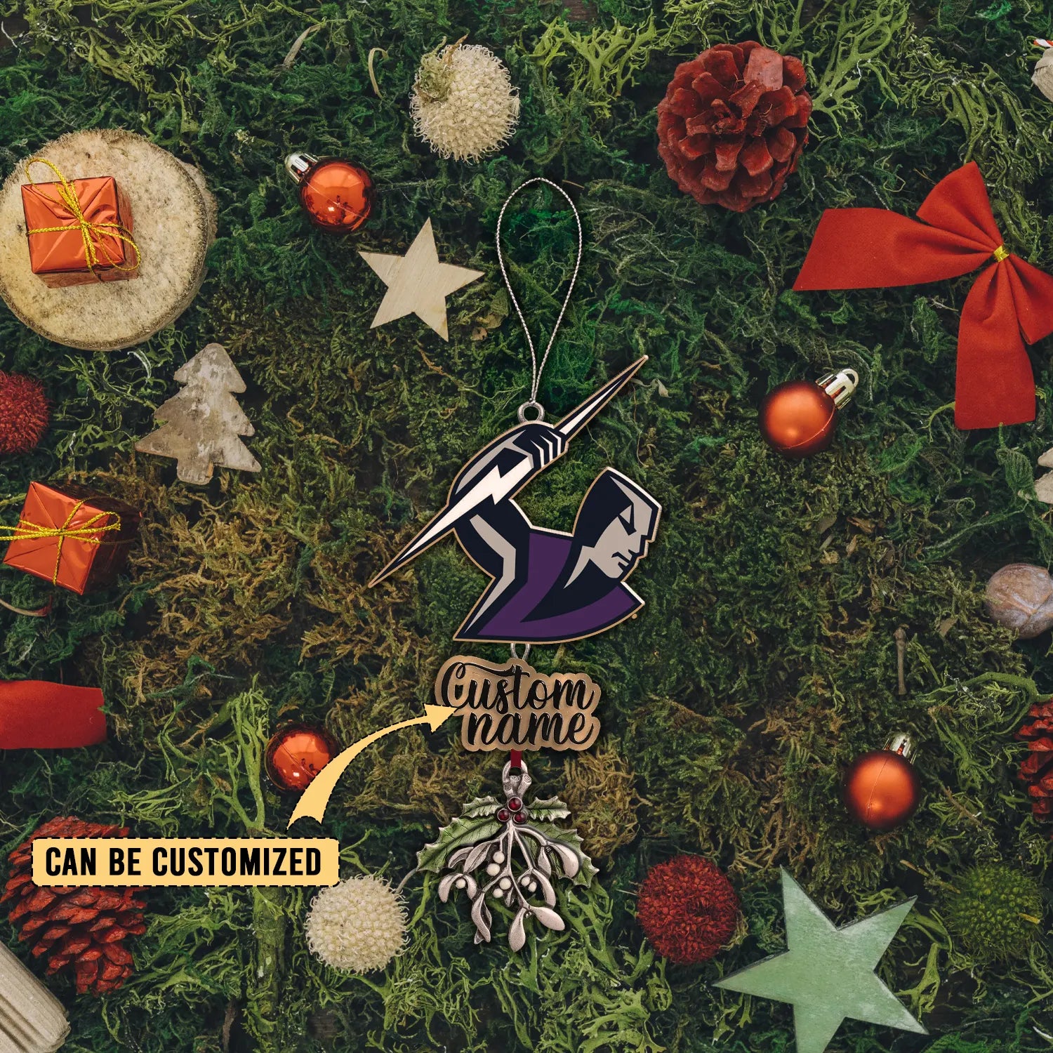 MEL Personalized Custom Acrylic Ornament 3