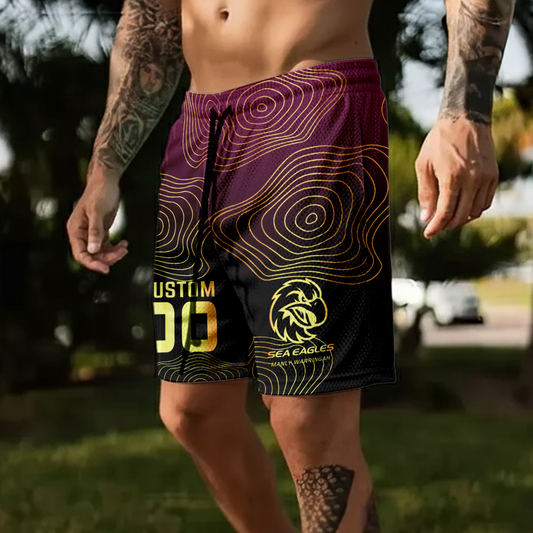 MAN Personalized Custom Short Pants 1