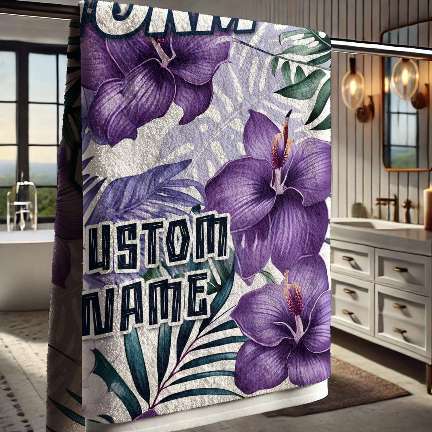 MEL Personalized Custom Pool Travel Beach and Bath Towels 7