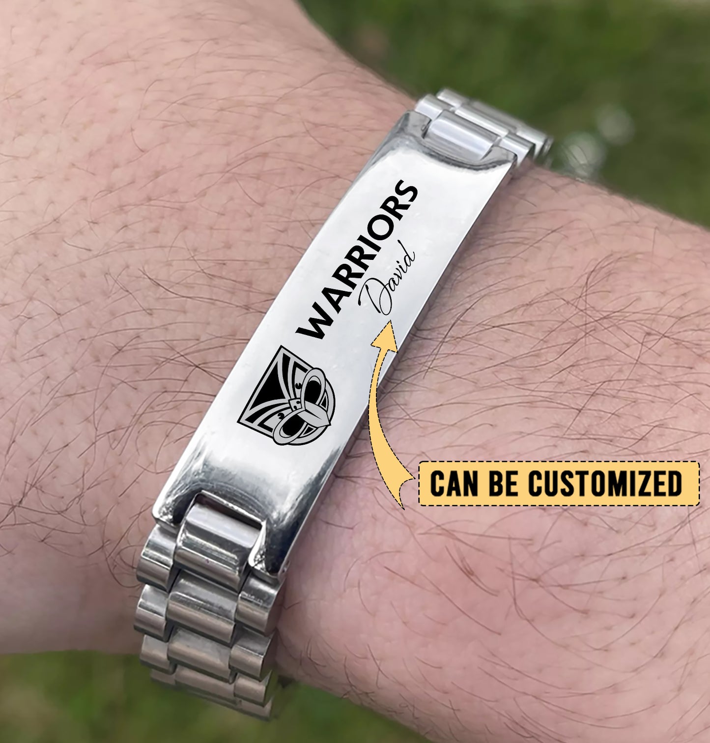 NZL Personalized Custom Stainless Steel Bracelet