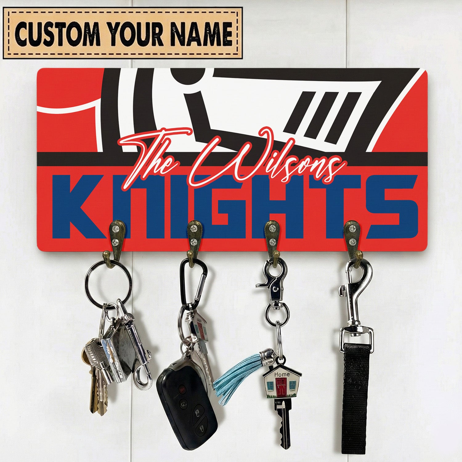 NEW Personalized Custom Key Holder 2