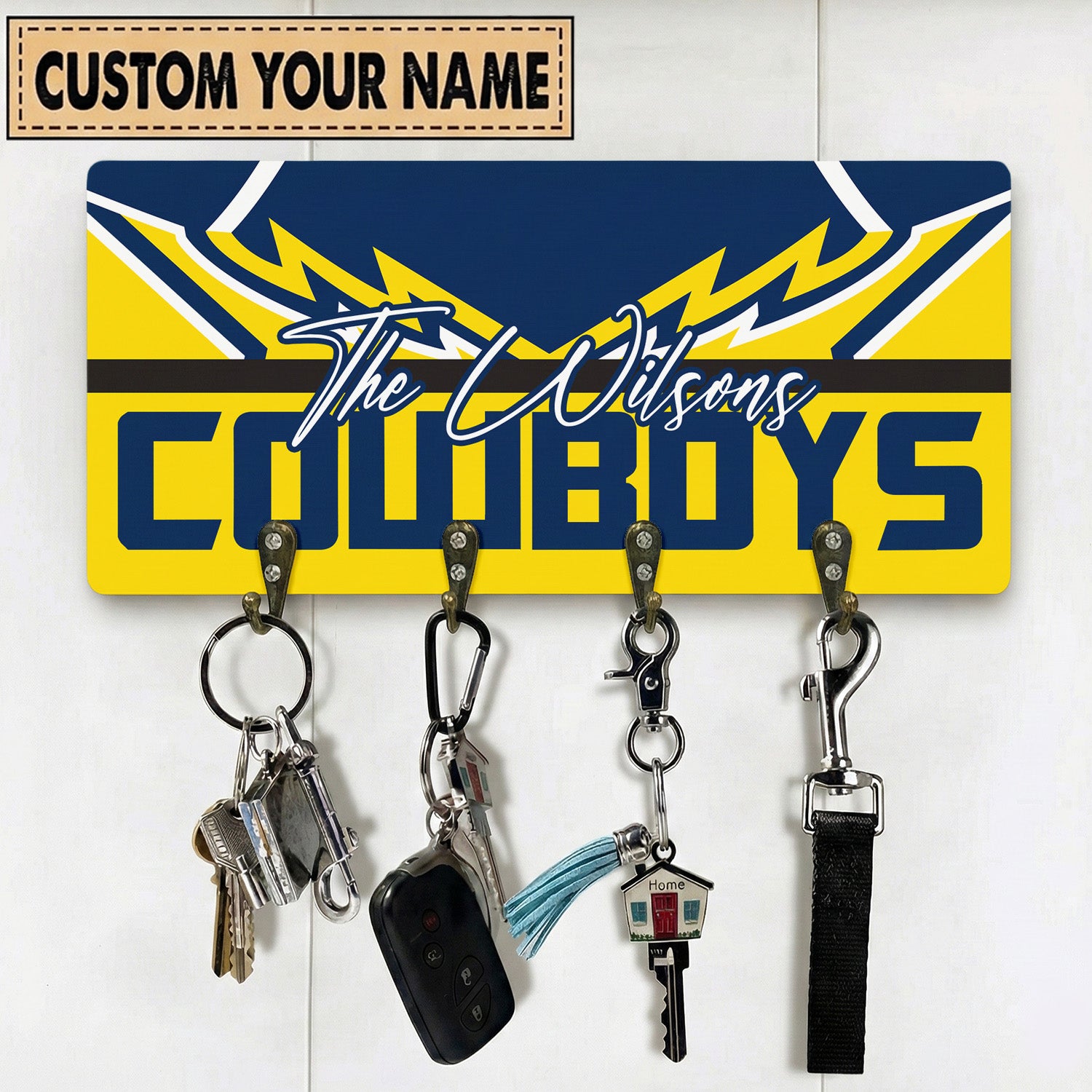 NQL Personalized Custom Key Holder 2