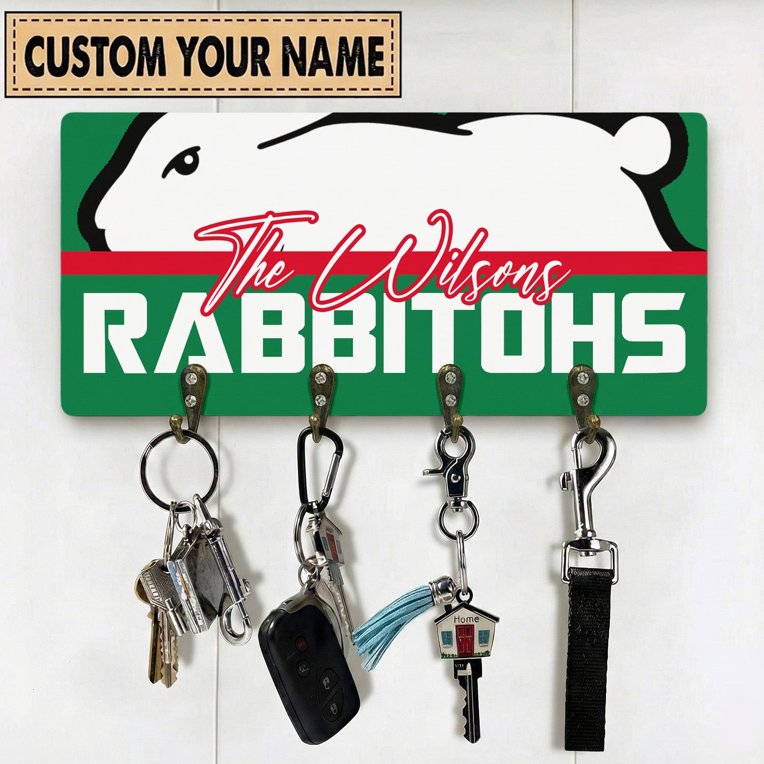 SOU Personalized Custom Key Holder 2