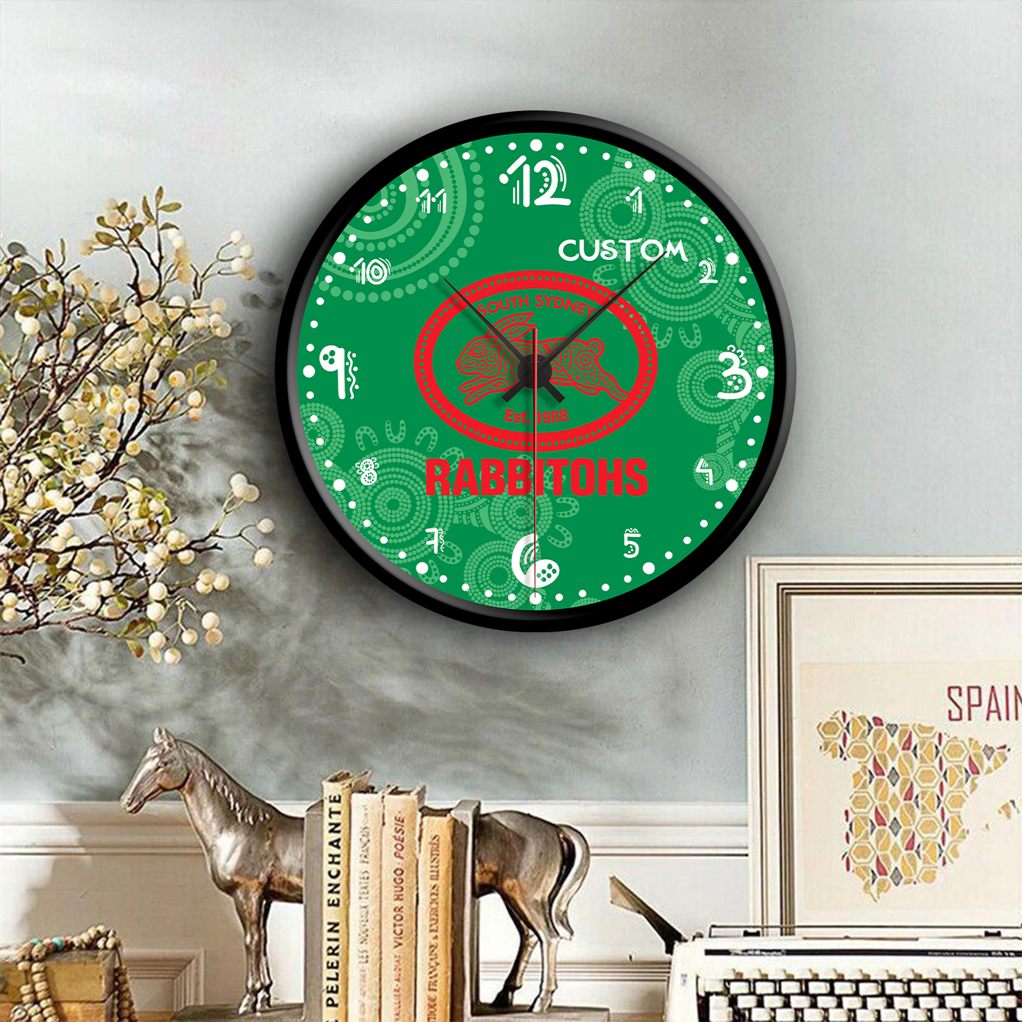 SOU Personalized Custom Wall Clock 2