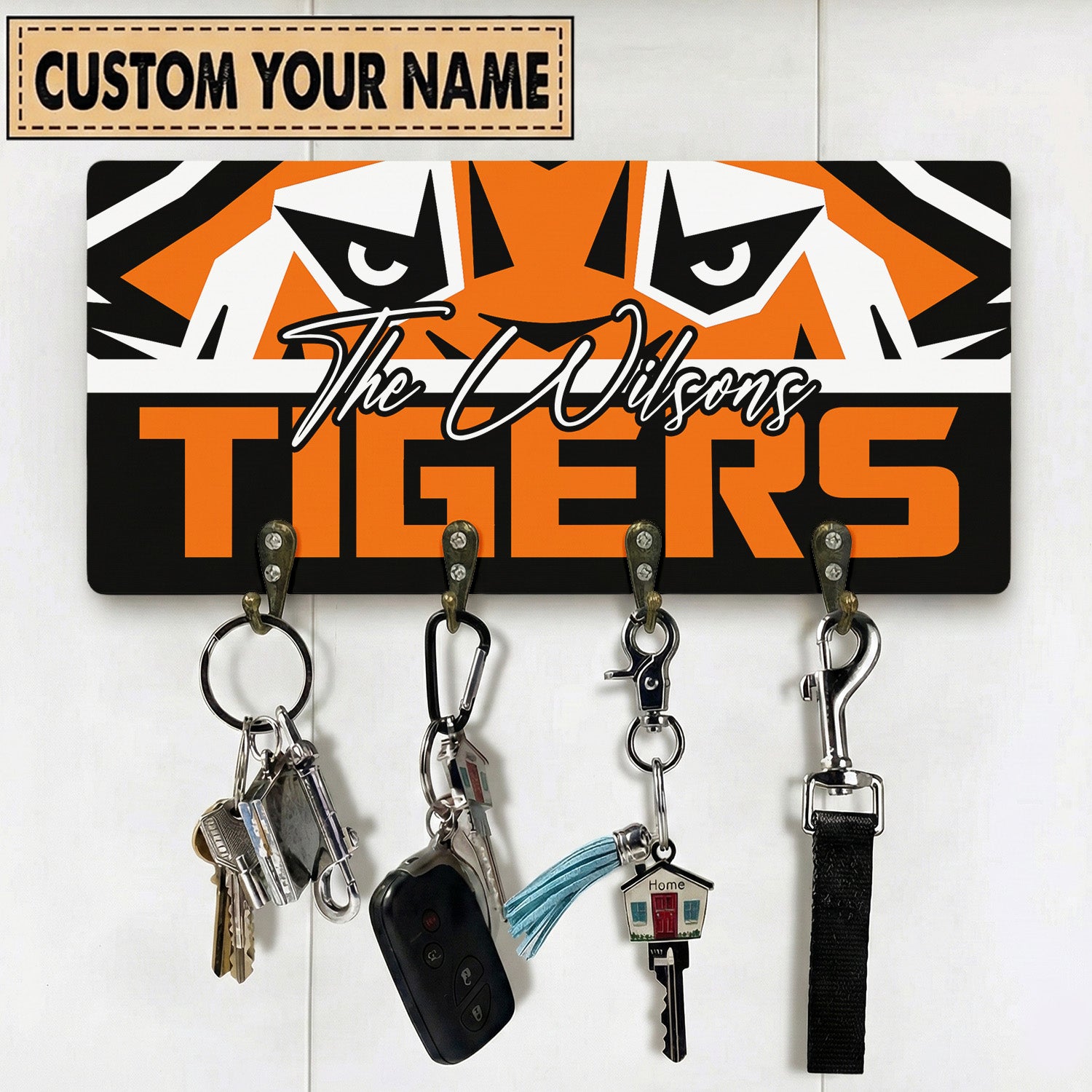 WST Personalized Custom Key Holder 2