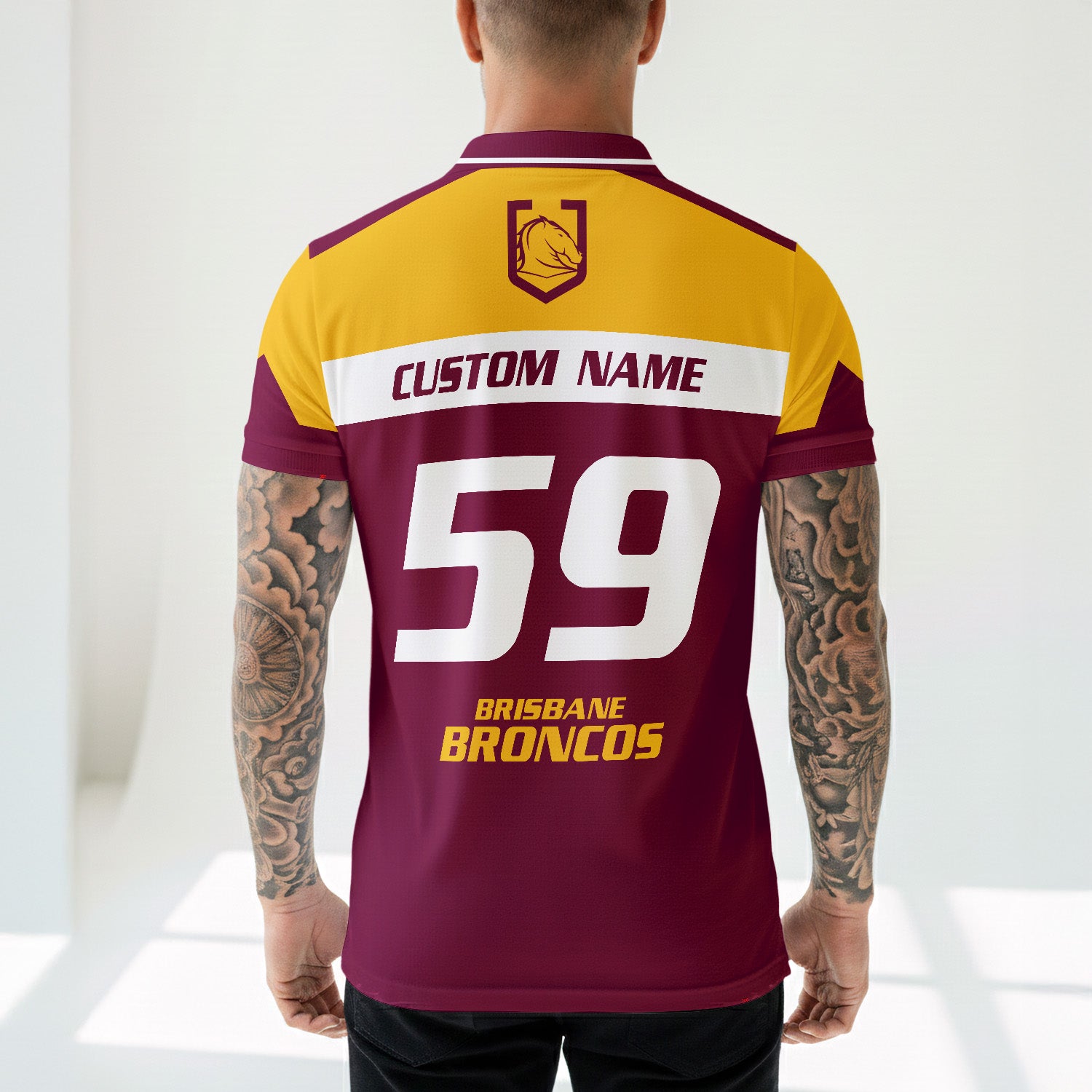 BRI Personalized Custom Polo Shirt