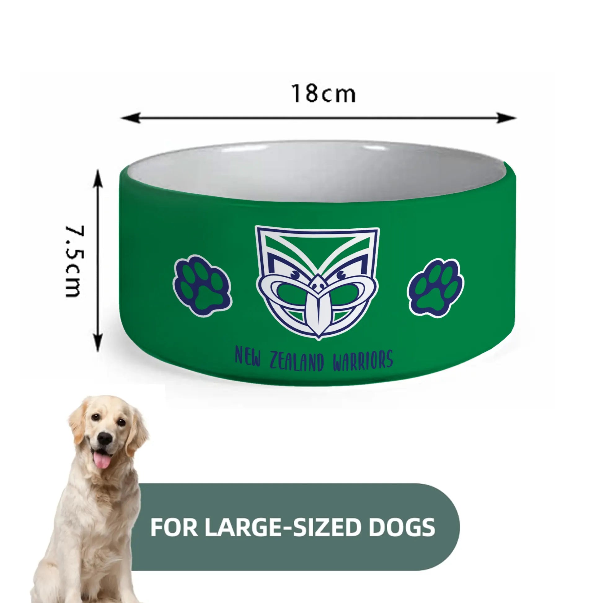 NZL Personalized Custom Ceramic Pet Bowl 2
