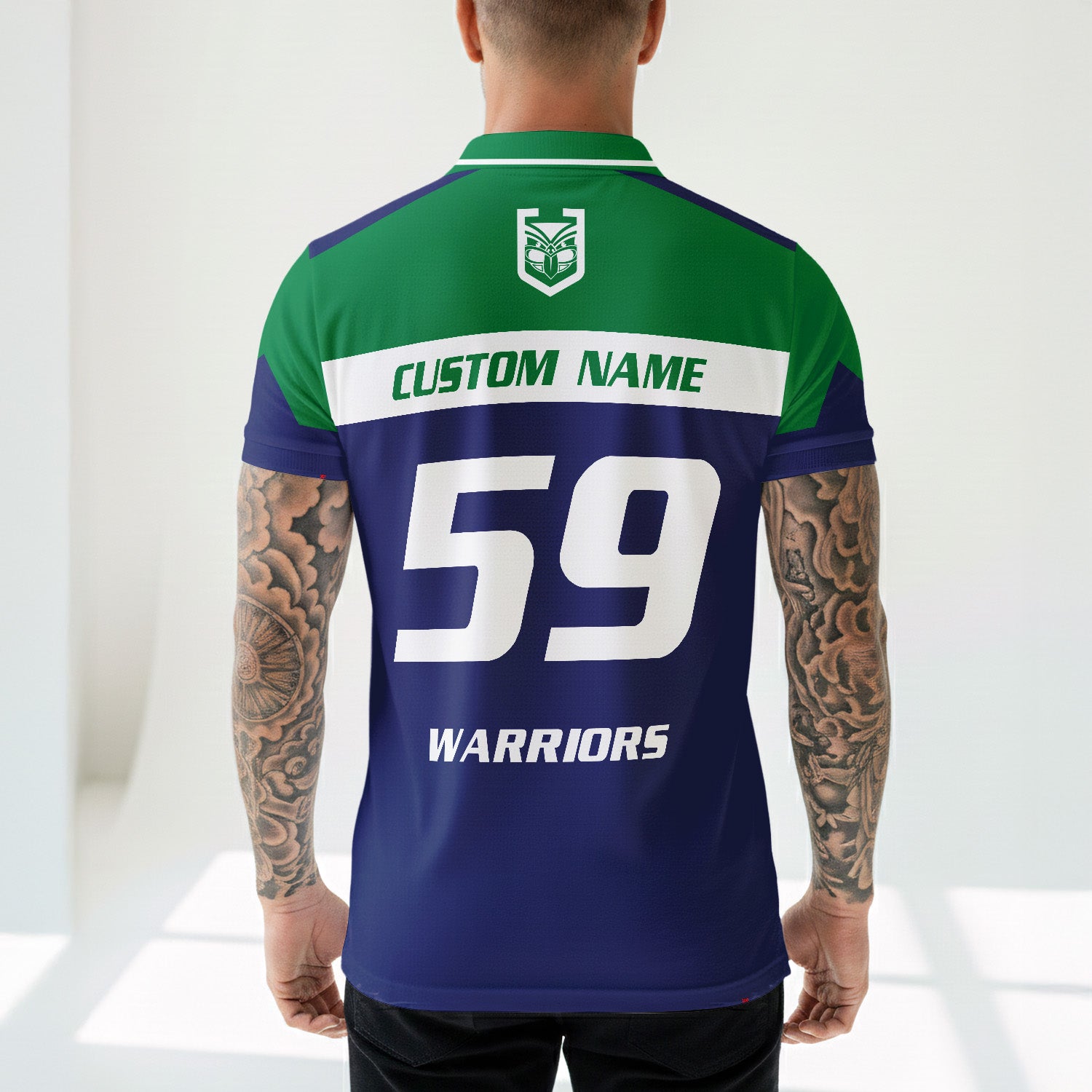 NZL Personalized Custom Polo Shirt