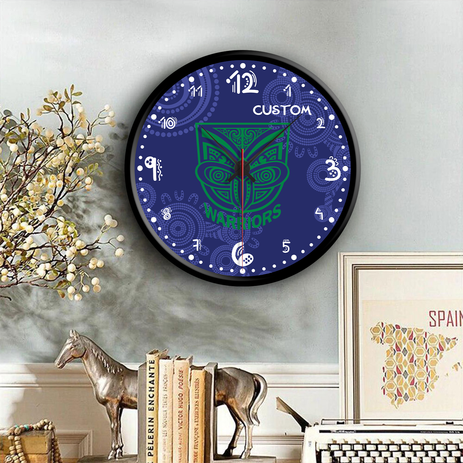 NZL Personalized Custom Wall Clock 2