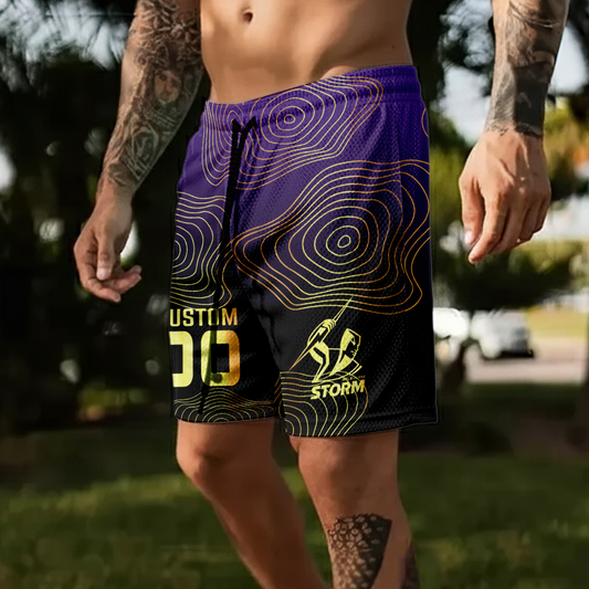 MEL Personalized Custom Short Pants 1